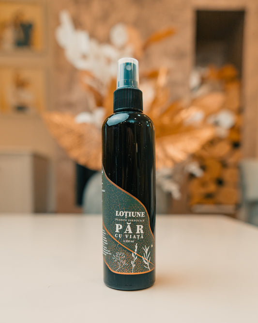 Loțiune PĂR CU VIAȚĂ - 7 plante esențiale + Keratina 250 ml