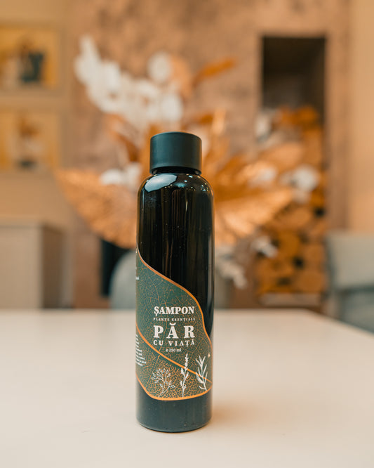 Șampon PĂR CU VIAȚĂ - 7 plante Esențiale + Keratina si Panthenol.